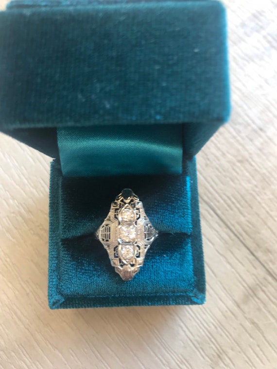 Vintage Diamond Dinner Ring