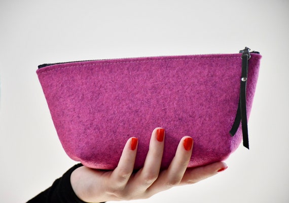 Felt cosmetic bag Clearance