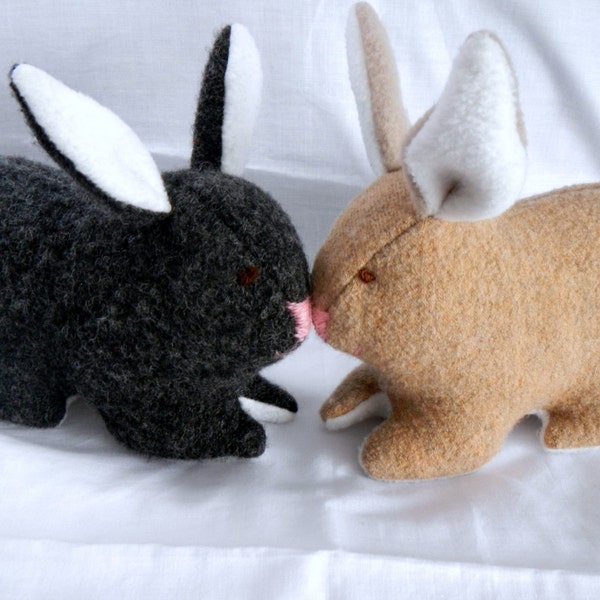 Bunny sewing pattern-PDF-Instant Upload-toy, softie, plushie