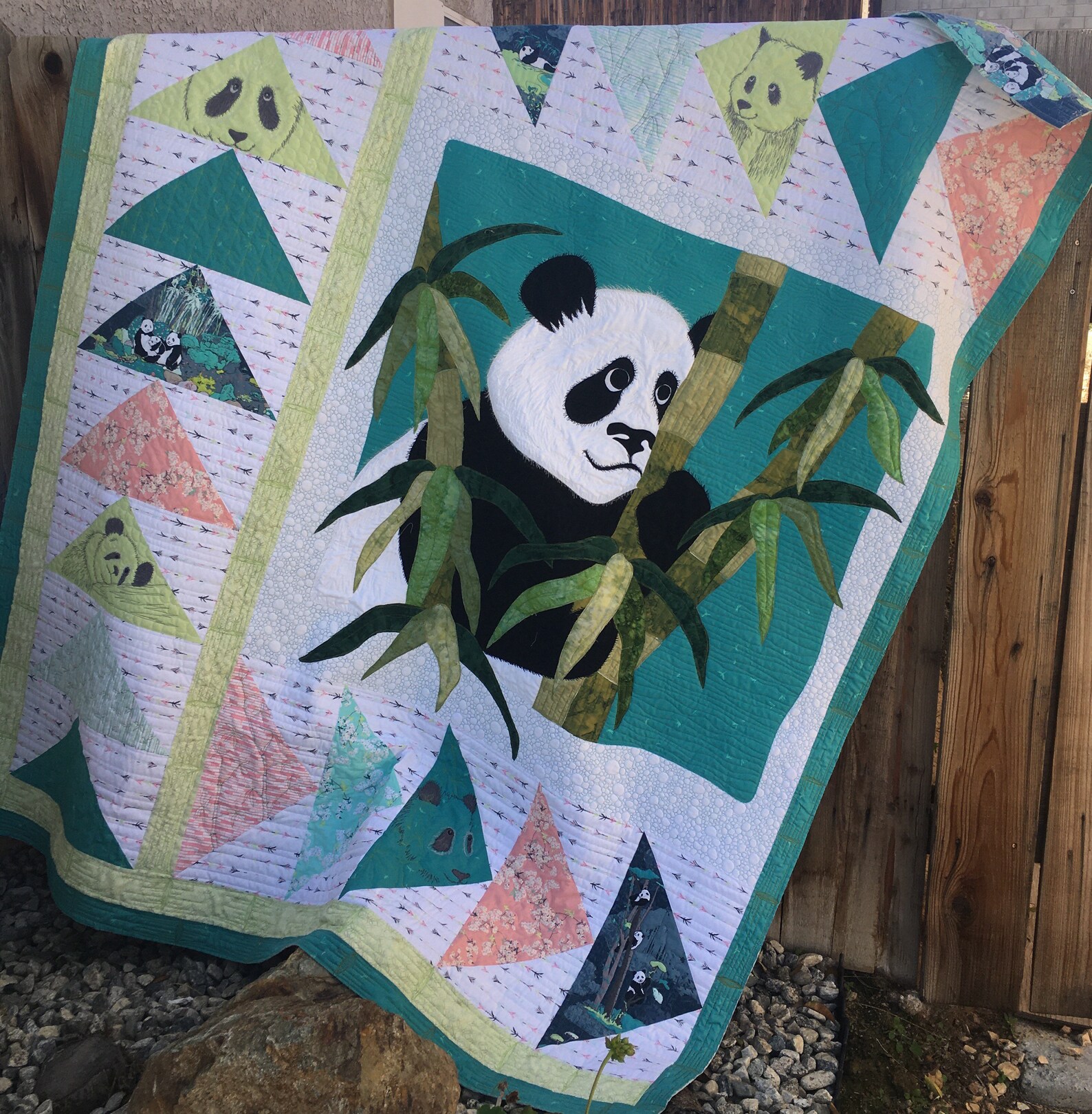 Peeking Panda Baby Quilt Pattern PDF // Baby Panda//Baby Etsy
