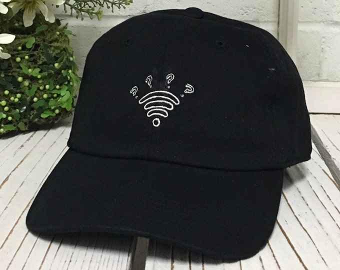 Whats the WIFI | Wifi | Wifi Dad Hat | What's the Wifi | Wifi Password | Wifi Password Sign | Fashion Dad Hat | Tumblr Hat | Trending Hats