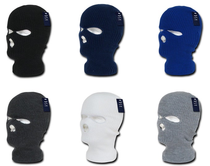 Ski Mask 3 hole, Ski Face mask Snowboard Balaclava, Mens Ski mask Winter face covering, Womens Ski Mask 3 hole masks Winter ski mask for men