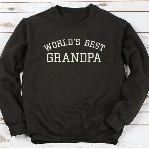 Worlds Best Grandpa Sweatshirt 
