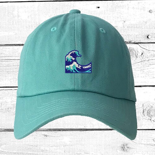 wave baseball cap