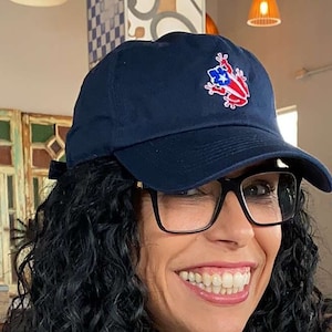 Coqui Baseball Cap, Puerto Rico Baseball Hat Puertorican Festival Hats, PR Embroidered Baseball Cap Puerto Rico Dad Hats, Boricua Hats