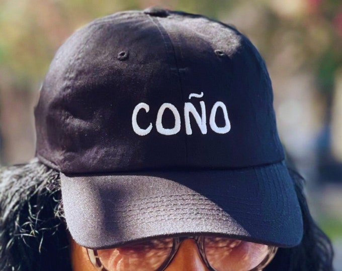 Coño Baseball Cap, Puerto Rico Baseball Hat Puertorican Festival Hats, Cono Embroidered Baseball Cap, Puerto Rico Dad Hats, Boricua Hats