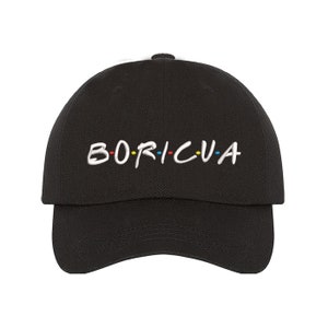 Boricua Embroidered Baseball Hat, Puerto Rican Baseball Hat, PR Hat, Unisex Hats, Custom Made Cap, Unisex Puerto Rico Hat