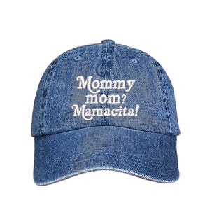 Mommy Mom Mamacita Hat Embroidered Baseball Cap for Cool Moms | Trendy Mom Gift | Cute Low-Profile Hat for Latina Mamas Love Island Hat