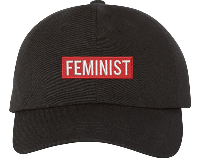 FEMINIST PATCH | Dad Hat | Anti Trump | Not My President | Fuck Trump | Black Lives Matter | Nasty Women | Feminist | Feminism | Tumblr Hat