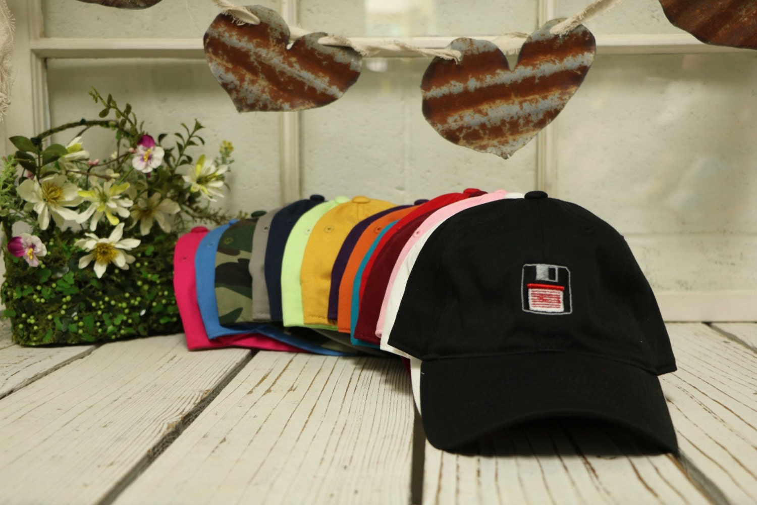 floppy baseball cap