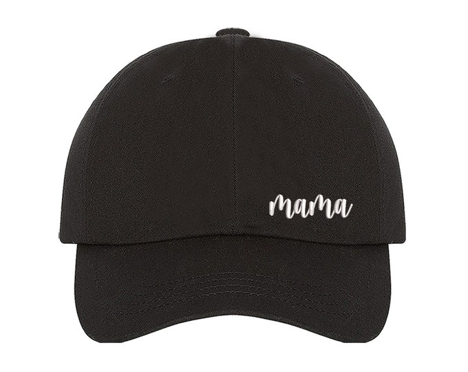 Mama Embroidered Baseball Hat, Mama Dad Hat, Mom Life Baseball Hat, Mother's Day Baseball Hat, Best Mom Baseball Cap, Gift for Mom
