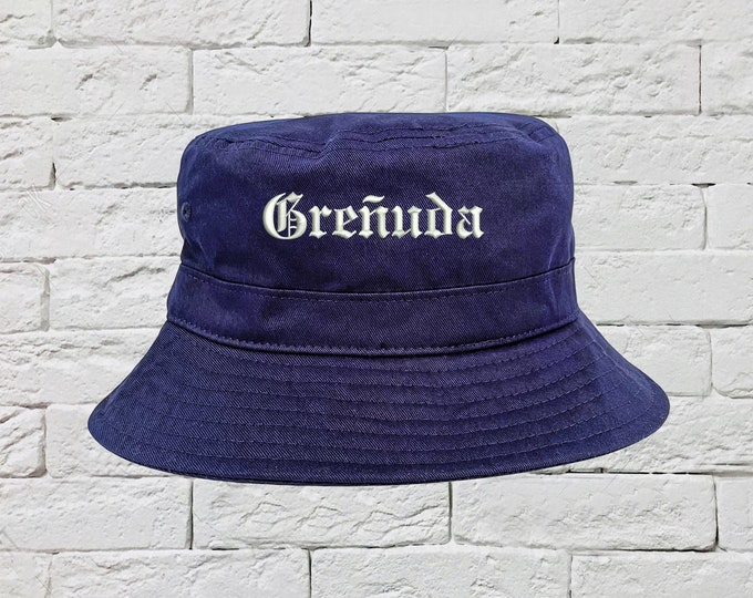 Grenuda Hat, Bad Hair Day Hats, Fisherman Hats, Hair Care Hats, Unisex Bucket Hats, Self Love Caps, Latina Pride Hat, Grenuda Life Hats