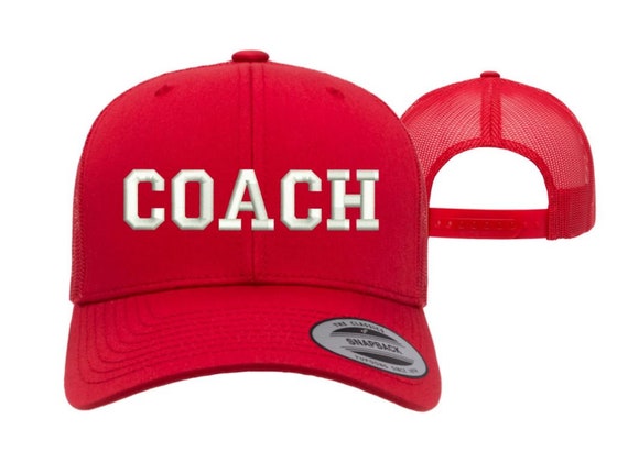 Coach Trucker Hats, Sports Baseball Caps, Coach Trucker Hats for Coaches, Gifts for A Coach Baseball Hats