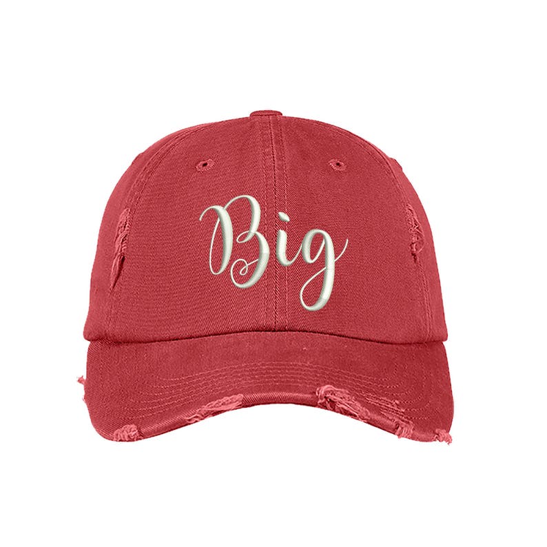 Big Little Reveal Distressed Dad Hat Sorority Family | Etsy