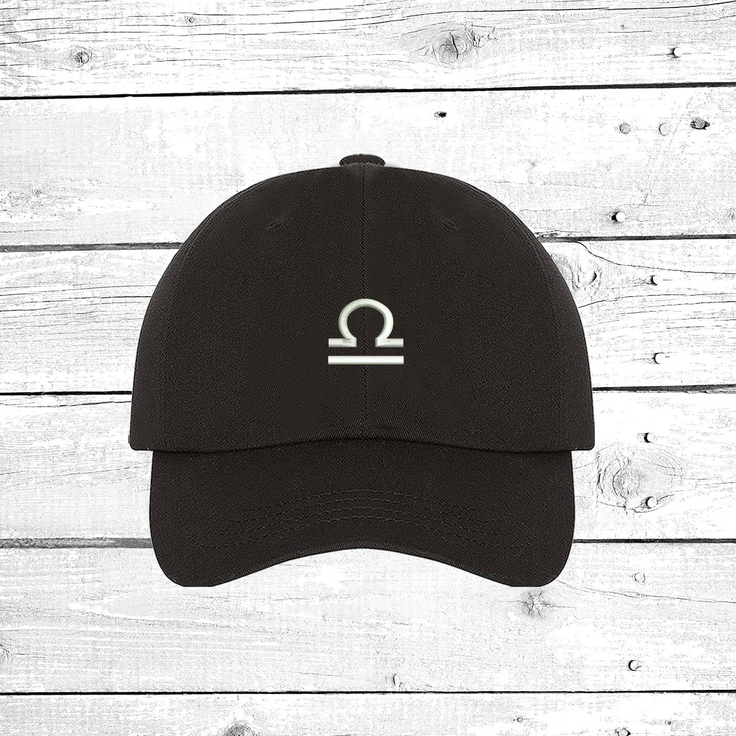 Libra Zodiac Sign Hat ,Horoscope Sign Baseball Hat, Embroidered Cap