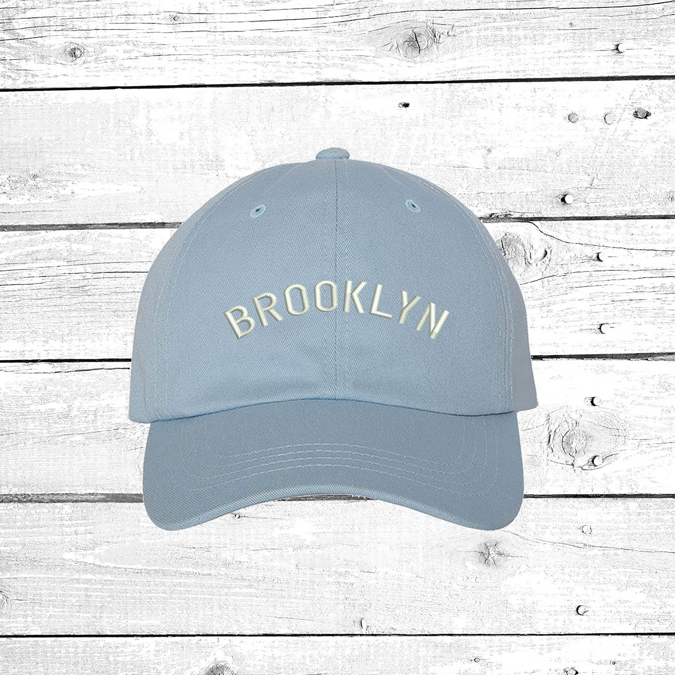 BROOKLYN Hats East Coast Baseball Hat Low Profile Embroidered Baseball ...