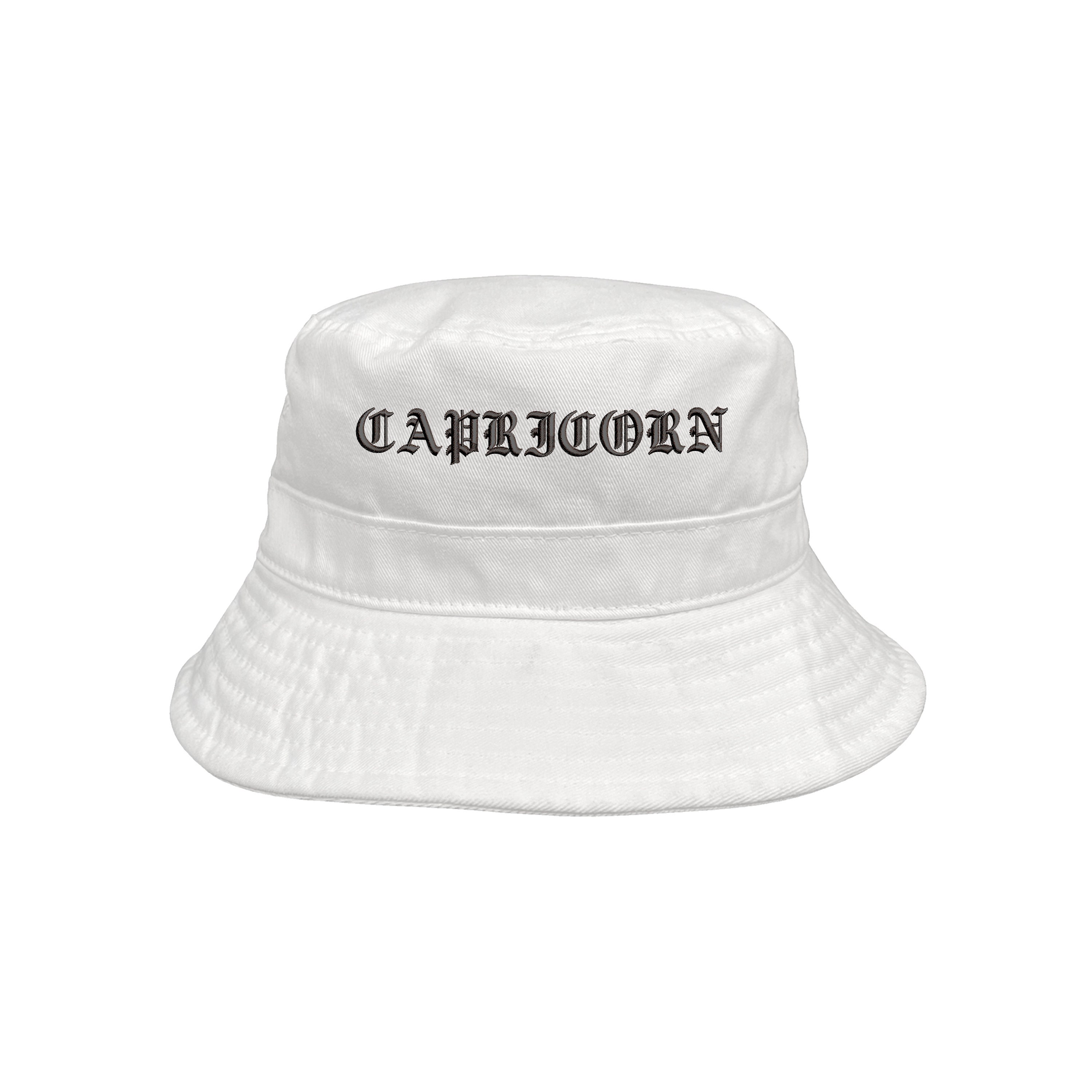 Capricorn Uppercase Bucket Hat 