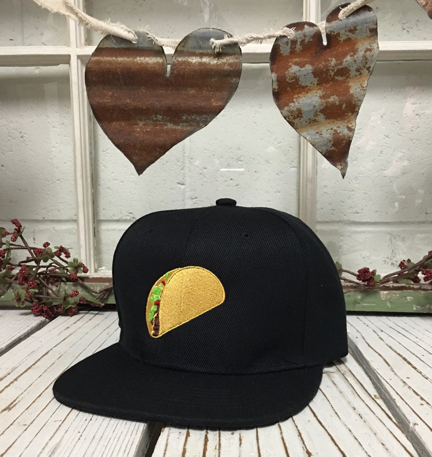 TACO Snapback Taco Flat Bill Snapback 