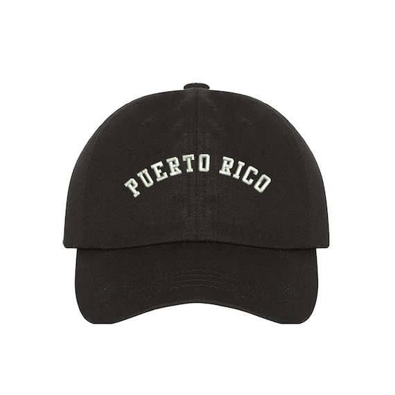 Dad Hat Embroidered Puerto Rico Hat 