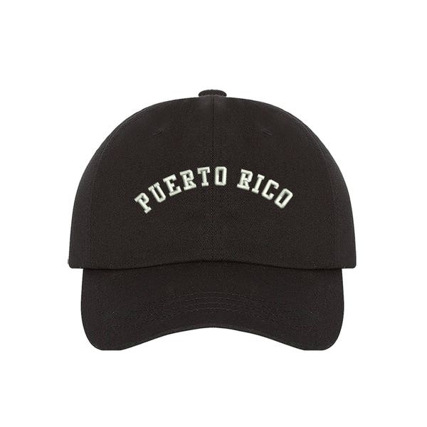 PUERTO RICO Dad Hat, Embroidered Puerto Rico Hat, Low Profile Boricua Cap Food Lover Hats, PR flag, Many Colors Available