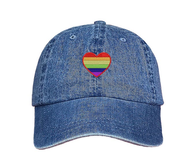 PRIDE Hat Gay Pride Dad Hat, LGBT Hat, Rainbow Baseball Hat, Lesbian Baseball Cap, Pride Flag Hat, Lgbt Baseball Hat, Pride Baseball Hat