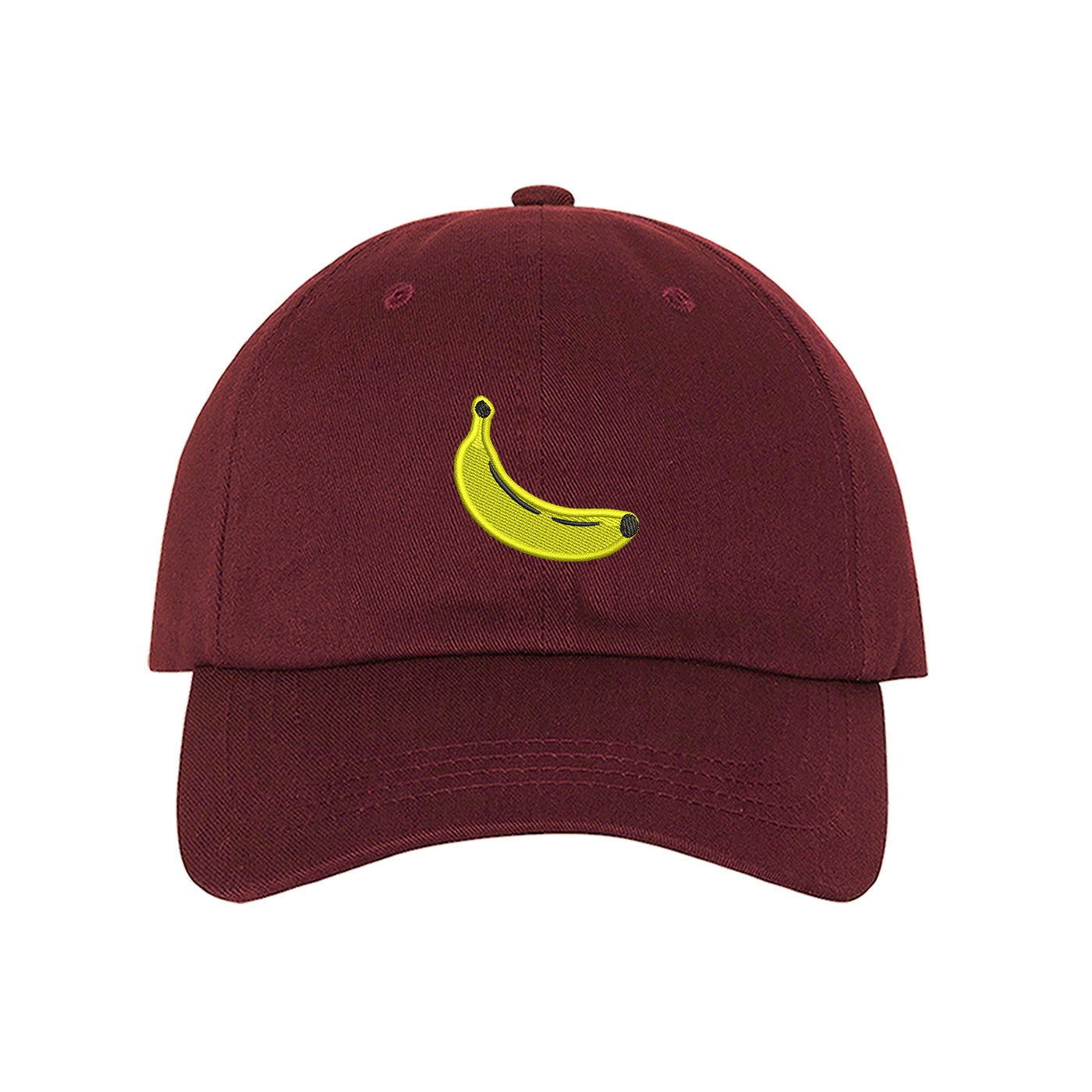 Banana Baseball Hat, Banana Symbol Baseball Cap, Fruit baseball hats