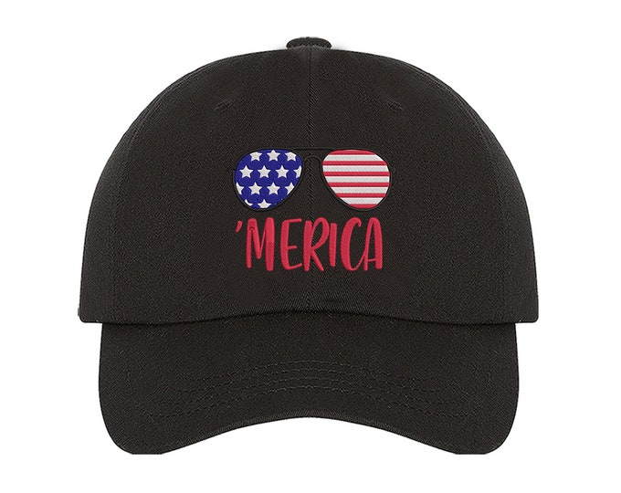 Merica Unisex Baseball Hat, USA Baseball Hat, 4th of July Hat, Joe Biden Hat, American Baseball Hats, Gift for her, Gift for Him