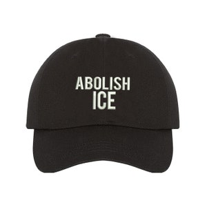 Abolish Ice Baseball Hat Low Profile Hat Embroidered Baseball Caps Pro Immigrant Dad Hats Tumblr Winter Hat Unisex