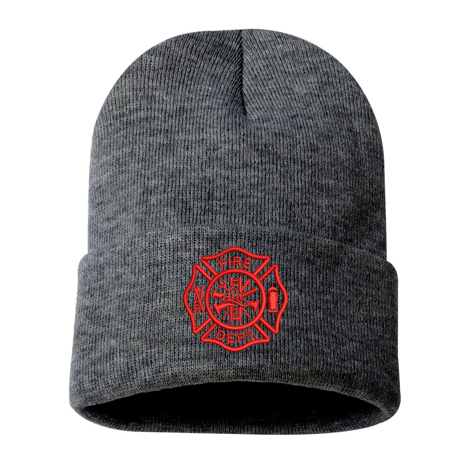 Fireman Skull Beanie Hat Winter Hat 