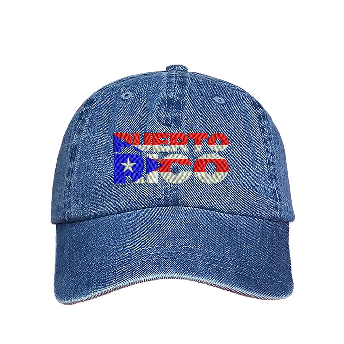 Puerto Rico Strong Flag Baseball Hat Puertorican Festival Hats