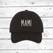 MAMI Baseball Hat Mothers Day Baseball Hat Mom Hat Low Profile Embroidered Baseball Caps Dad Hats - Unisex Hats