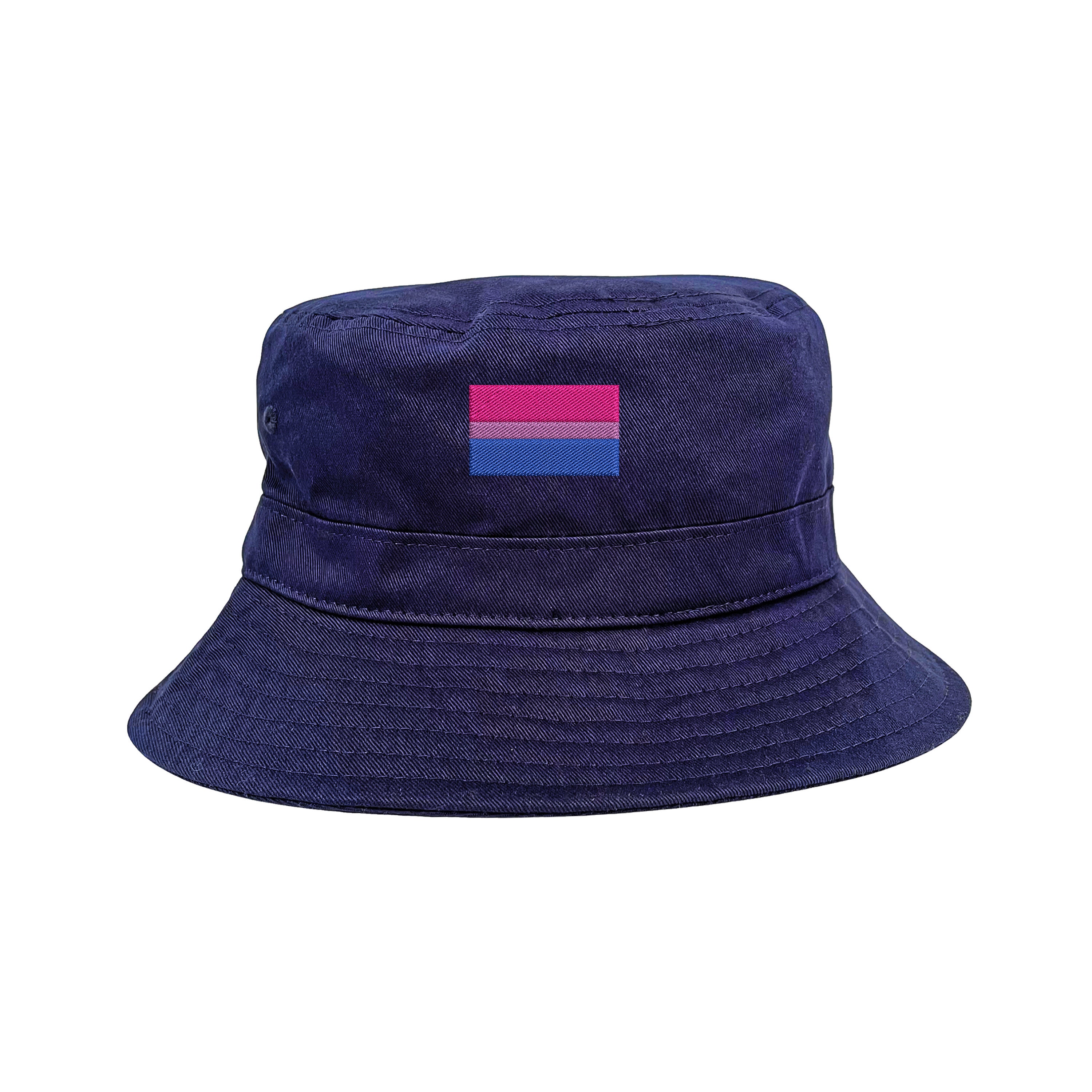 Bisexual Flag Pride Bucket Hat Rainbow 