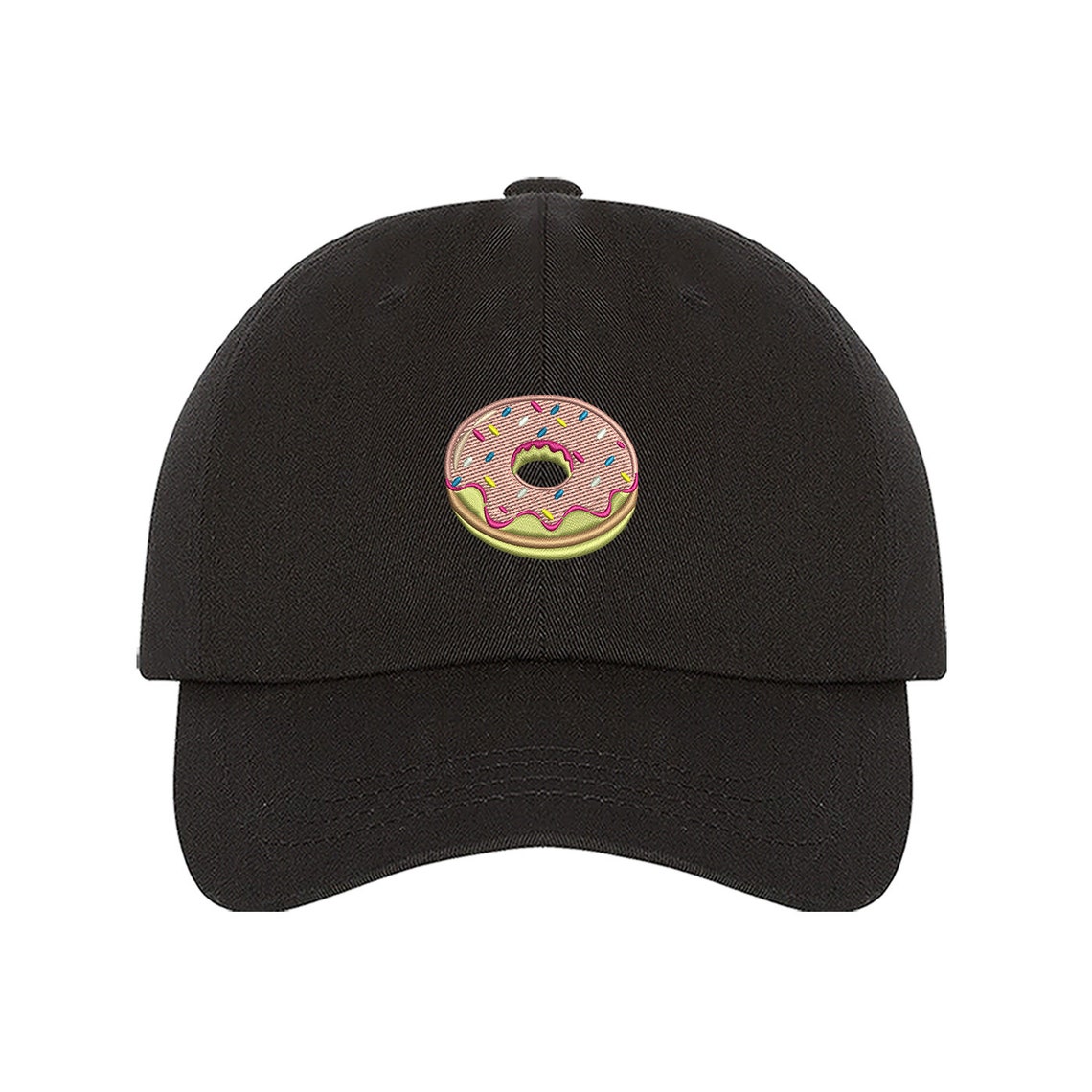 DONUT Baseball Hat Pink Donut Hat Baseball Hat Dessert | Etsy