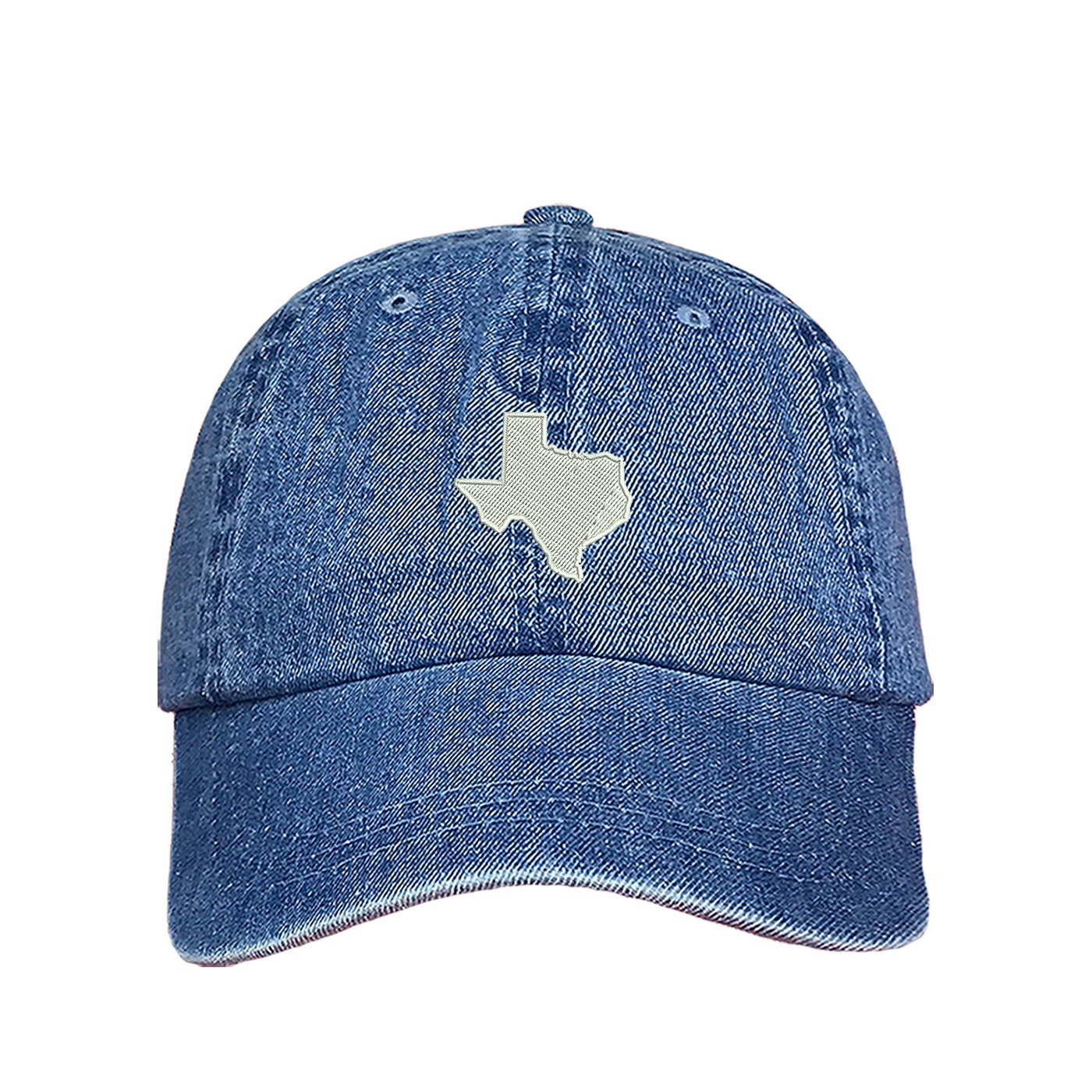 Texas Baseball Hat Map of Texas Hats I love Texas State Dad Etsy