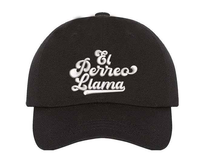 Bad Bunny El Perreo LLama Baseball Hats  Perreo Cap Un Verano sin ti Baseball Cap Reggaeton Music Dad Hat Concert Unisex Hat for Festival