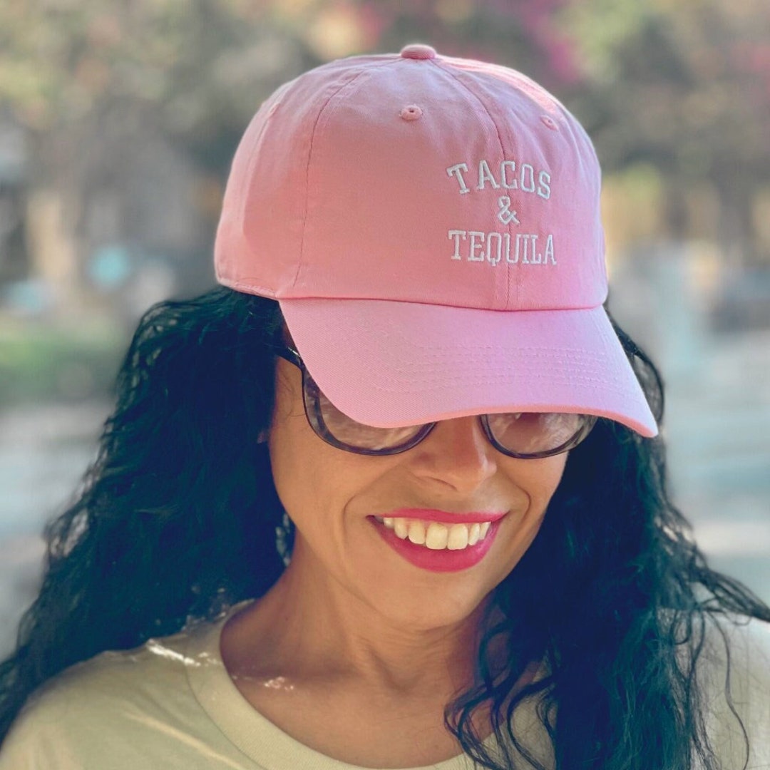 Tacos & Tequila Baseball Hat Tacos Embroidered Baseball Cap Hats, Taco