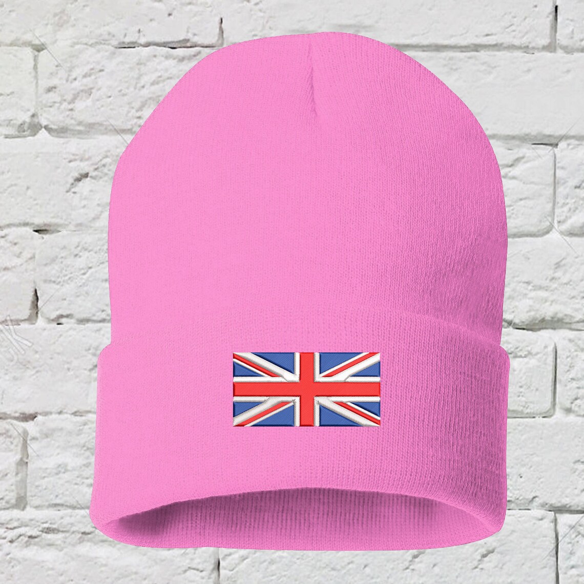 British Flag Beanie UK Beanie Hat United Kingdom Hats Etsy
