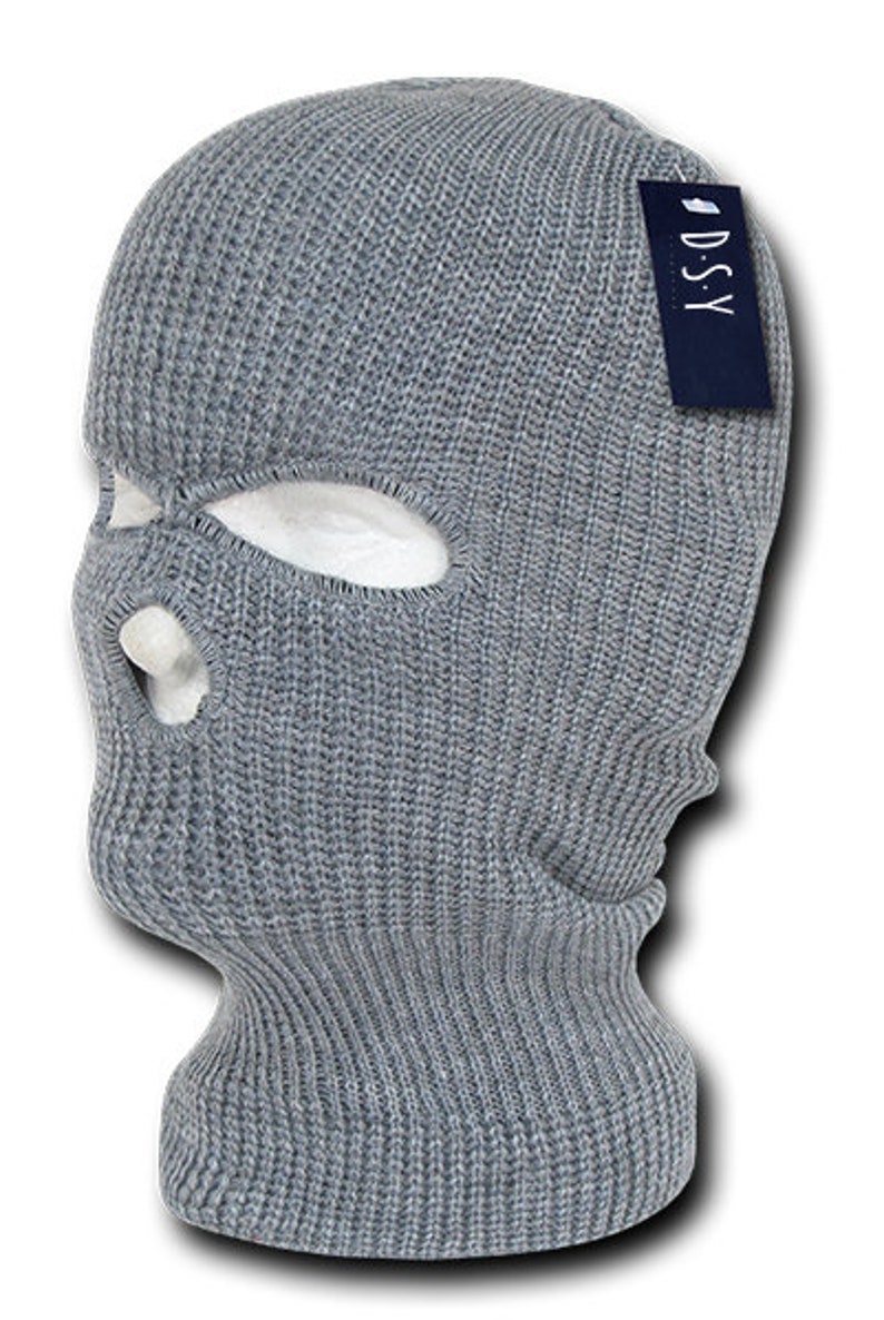 3 Hole Ski Mask Ski Face Mask Snowboard Balaclava Mens Ski Etsy