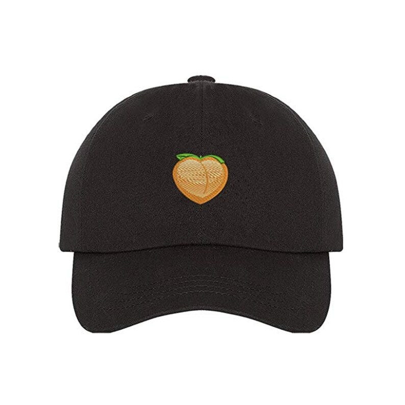 Hats Peach Cap Peach Emoji Baseball Cap Peach Fruit Etsy