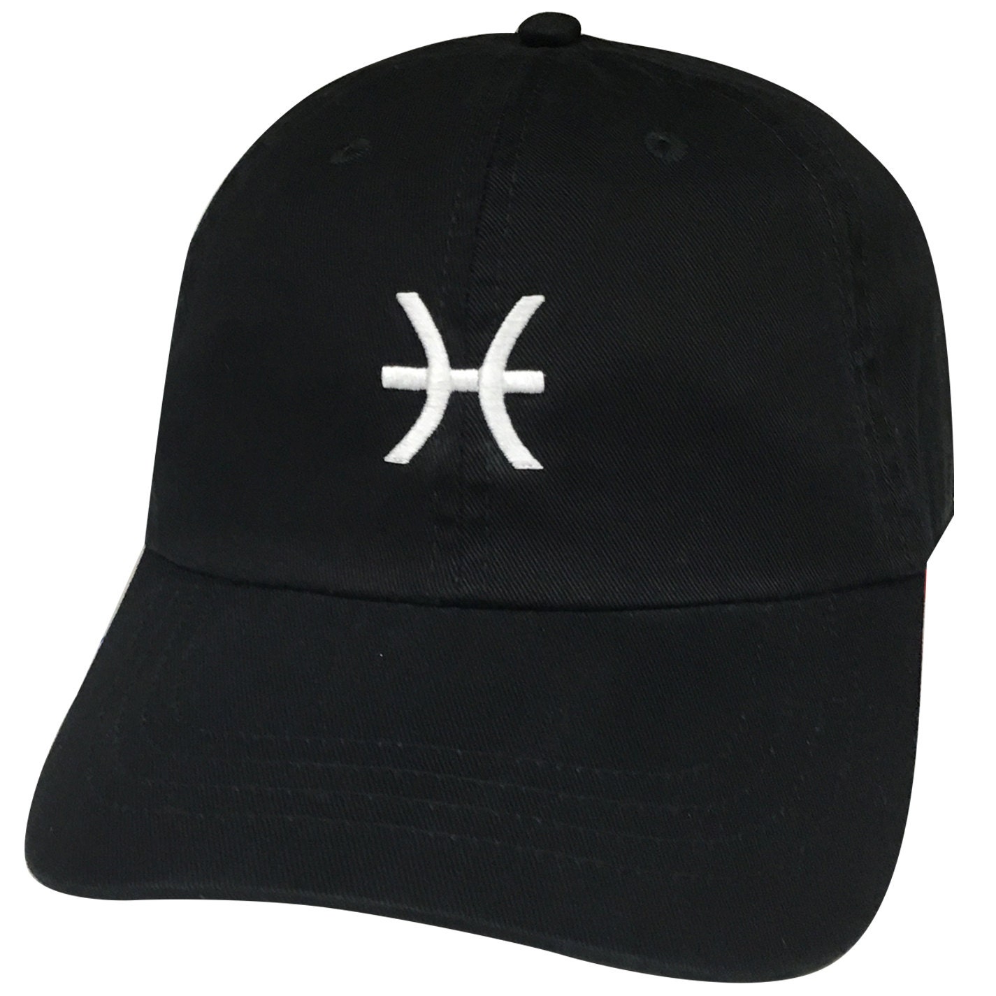 Pisces Dad Hat Zodiac Horoscope Sign Embroidered Low Profile Etsy