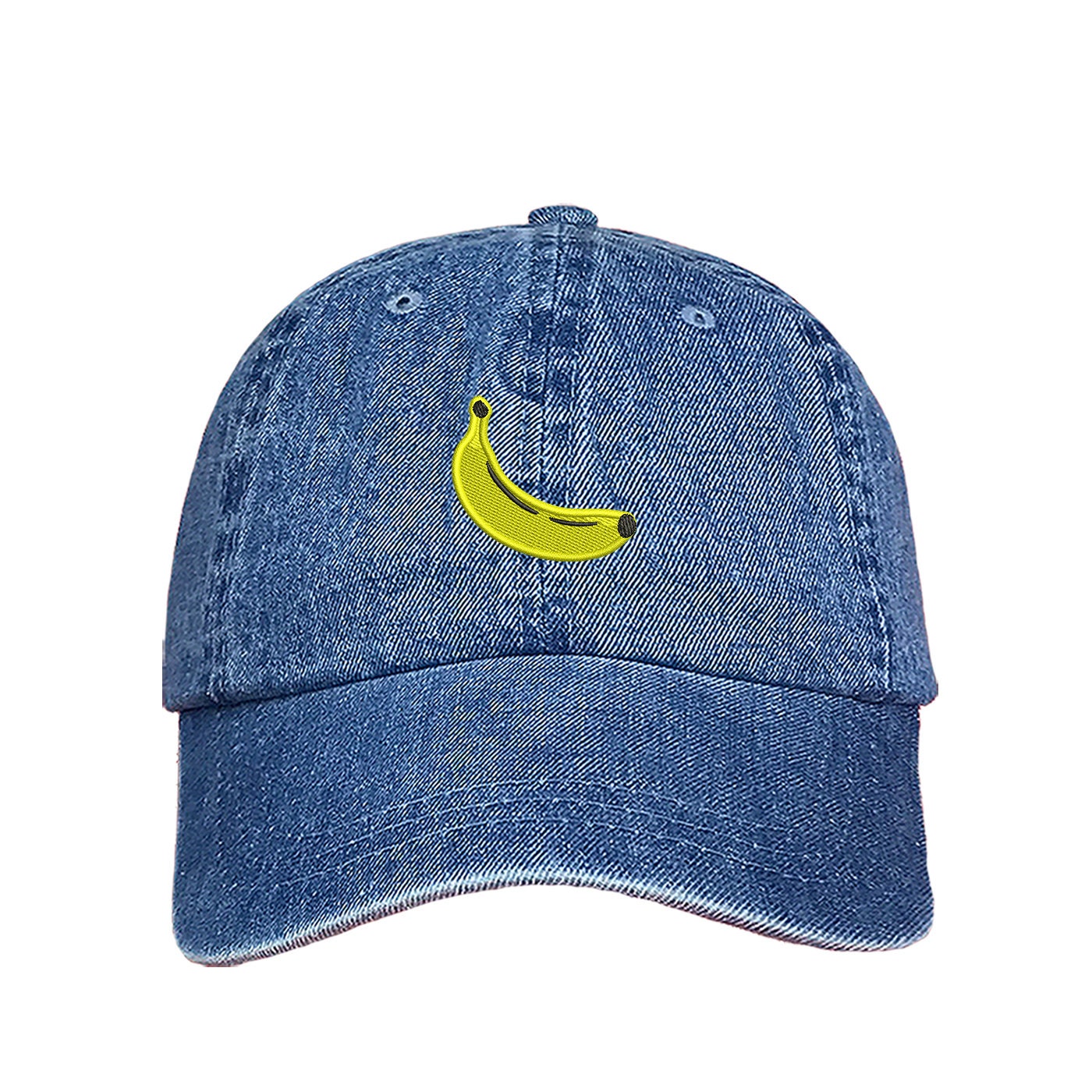 Banana Baseball Hat, Banana Emoji Baseball Cap, Fruit baseball hats