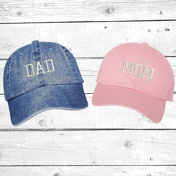 mom and dad hats