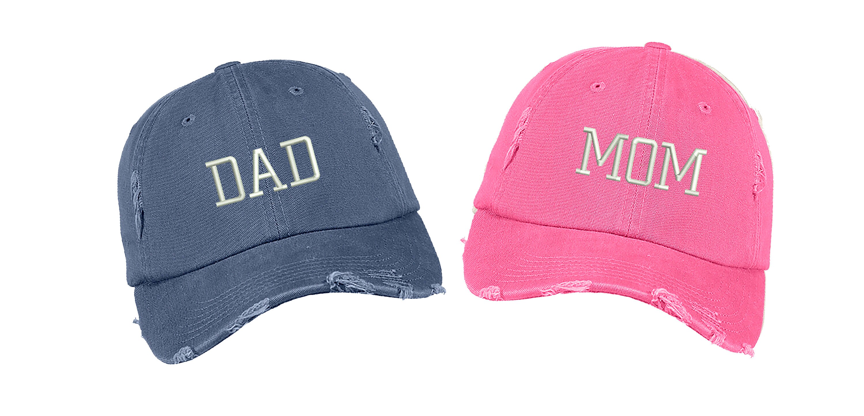 Dad Hat Mom Hat Mom & Dad Hat Mom and Dad Distressed Hat Hat for