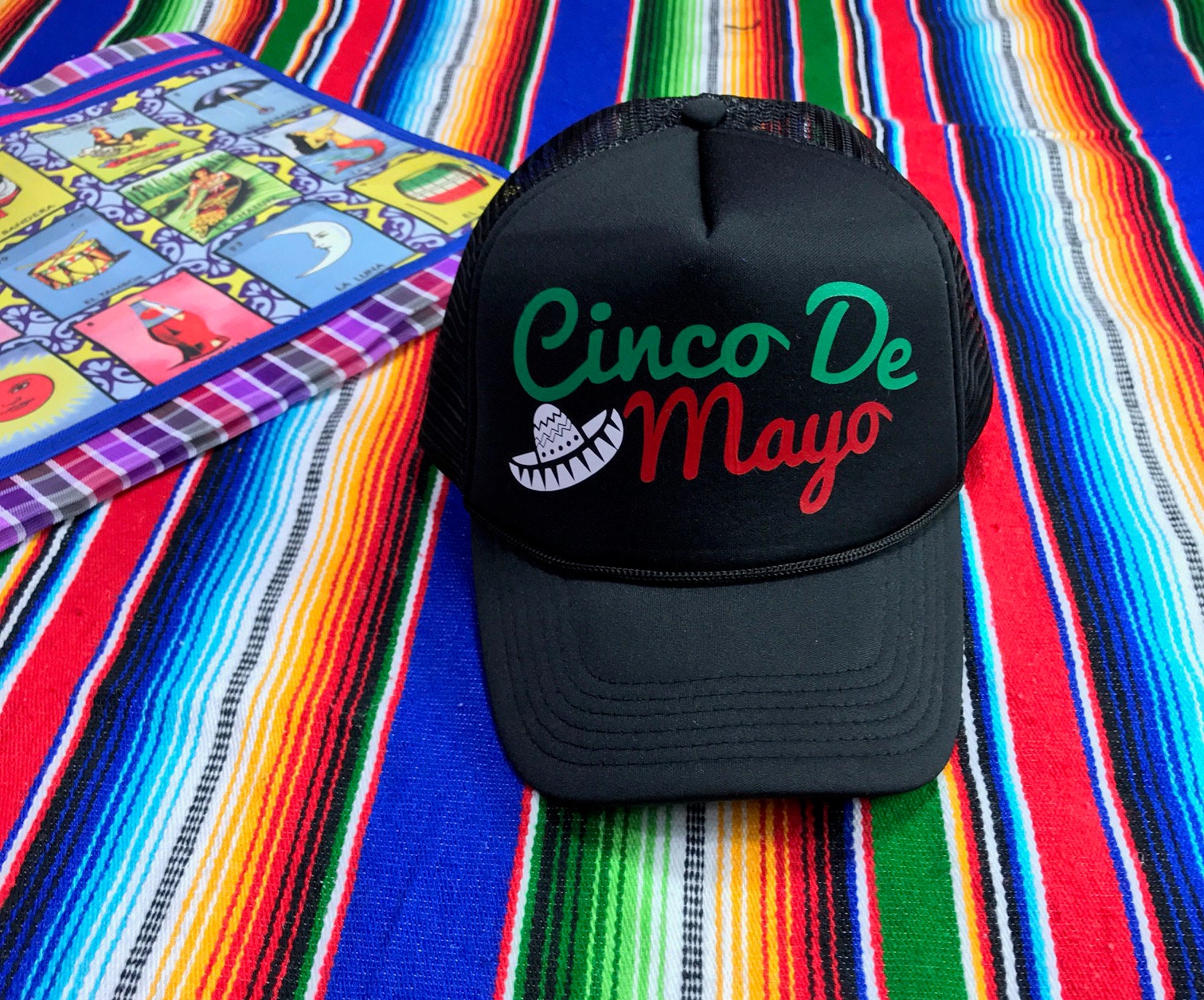 5 De Mayo Trucker Cap Cinco De Mayo Trucker Hat, Fiesta ...