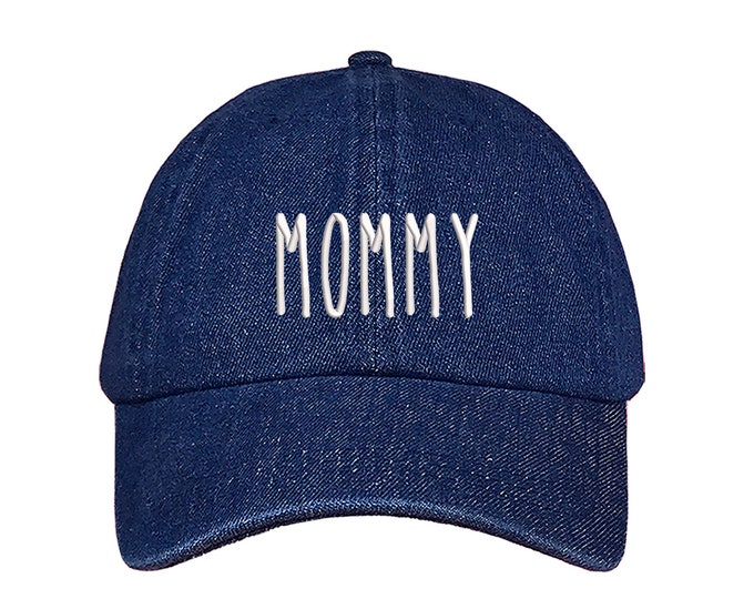 Mommy Baseball Hat  Women's Hat, Women's Accessories , Mama Bear Cap, Bear Hats, Bear Family, Gift for mom Baseball Caps Mom Gift