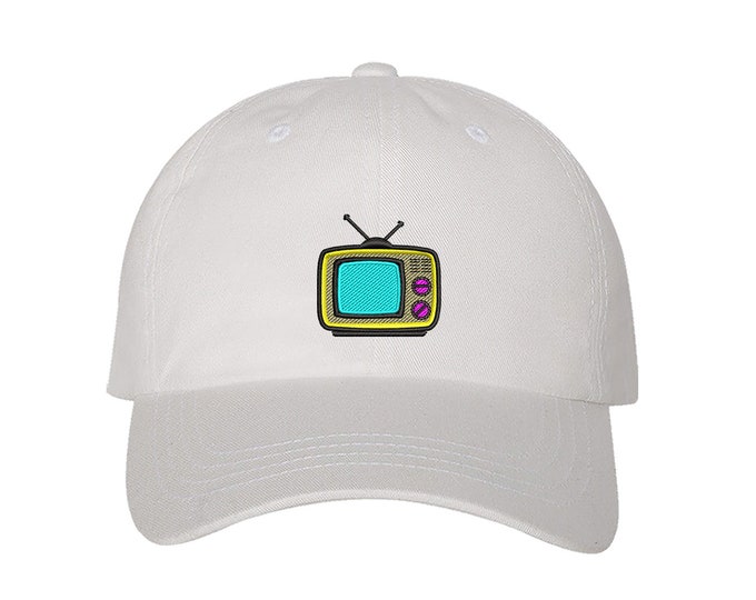 Old School Retro Inspired  RETRO TV , Television  90's Inspired , Vintage Tv , Vintage Inspired , Baseball Caps , Dad Hat