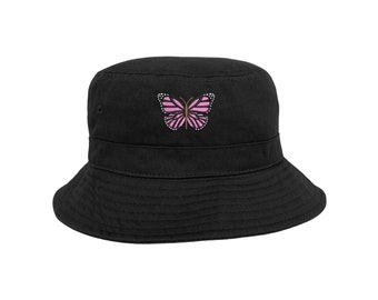 Butterfly Bucket Hat, Butterfly Embroidered Hats, Fisherman Hats, Nature  Lover Hats, Unisex Bucket Caps, Wild Life Hat, Butterfly Bucket Hat -   Canada