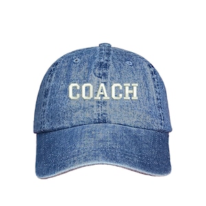 COACH Hats Soccer Coach Caps Baseball Coach , Football Coach Gift ,Baseball Coach Gift Mom Hats image 5