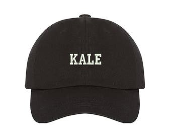 KALE Vegan Dad Hat Vegan Lover Hat Embroidered Baseball Caps Vegan Gift Vegan Dad Hats Kale Veggies Vegetarian Gift Vegetables Lover Hat