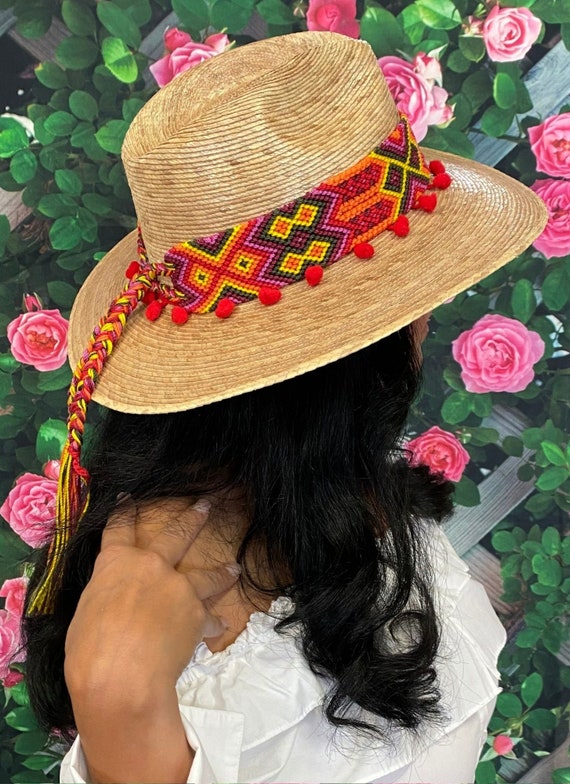 Hand Braided Straw Panama Hat, Handcrafted Mexican Hat, Panama Hat